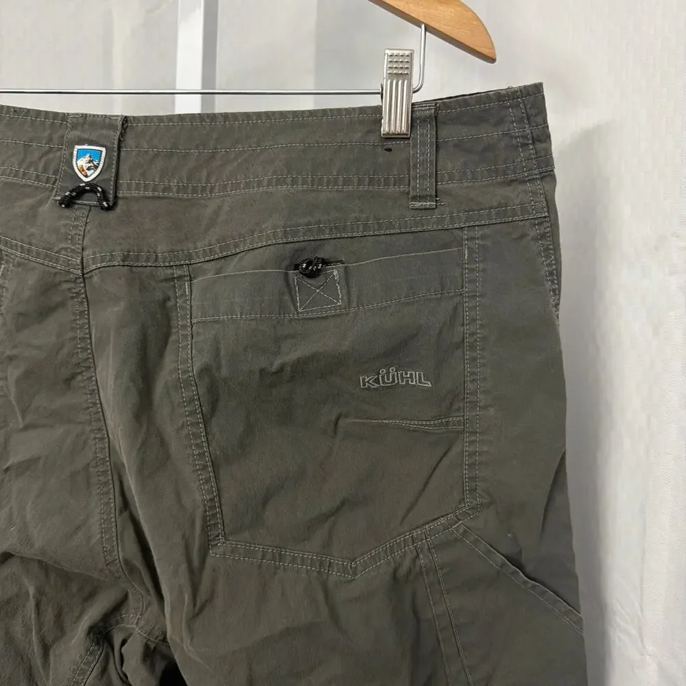 Kuhl Shorts Men’s 40 Ramblr Vintage Patina Dye Utility Hiking Gorpcore Camping
